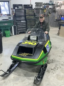 Brian Nelson on Jeremey Hinde's New Ride!