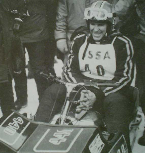 Dave Thompson 1973 - Snowmobile Hall of Fame